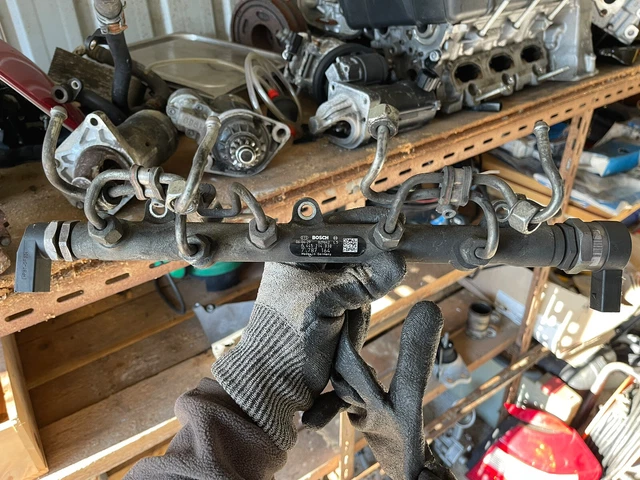 Rampe D'injection (capteur Rampe) Pour BMW Série 1 116d 118d - Pièce Occasion | Réf 445214030, Installation Facile