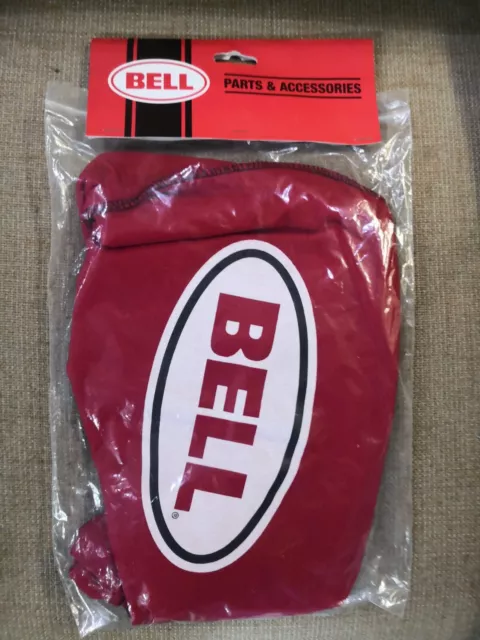 Bell Helm Tragetasche Kordelzug Rot