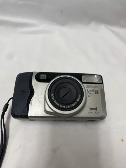 Nikon Lite Touch Zoom 110 AF 35mm Film Point and Shoot Camera, Tested