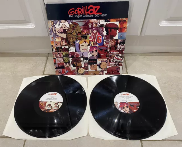 Gorillaz The Singles Collection 2001-2011 Vinyl Pressed In 2011 Double LP