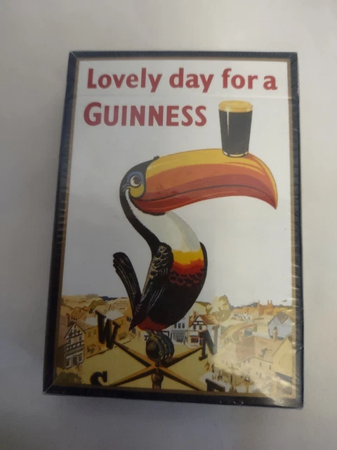 Playing Cards Lovely Day for a Guinness Advertisement Promo Ireland Novelty NIB