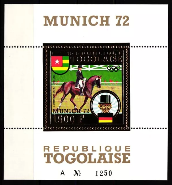 Togo Block 71A postfrisch Olympische Spiele #JY303