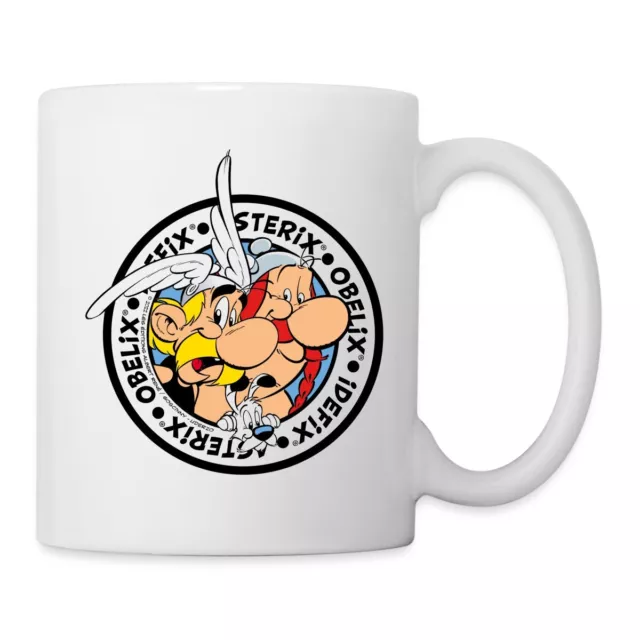 Asterix & Obelix Mit Idefix Abenteuer Tasse, One size, weiß