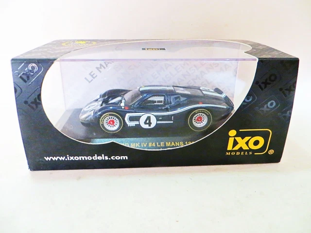 Ixo 1/43 LMC025 Ford GT40 Gulf #9 - Vainqueur Le Mans 1968 - Miniature Diecast