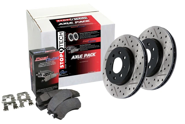 Stoptech 938.44015 Street Axle Pack Fits 10-19 4Runner Gx460