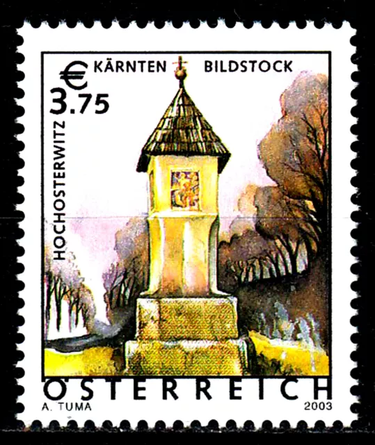 2419 postfrisch Österreich Jahr 2003 Hochosterwitz Religion Bauwerk Architektur
