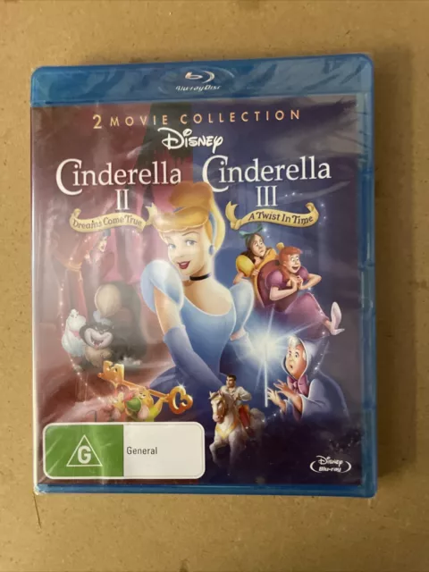 Disney Cinderella 2 & 3,  2 Movie Blu-Ray Collection New & sealed