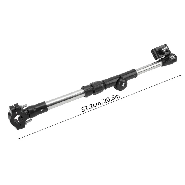 Cycling Stainless Steel Bike Umbrella Stands 360° Adjustable Telescopic Outdoo