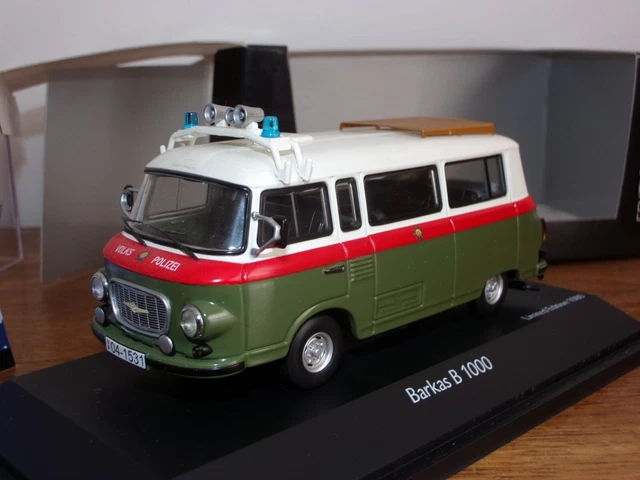 Schuco 1:43 Mercedes 350 SE Police – Miniature Voiture Vintage Année 70 – Collection