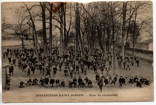 NANCY - CPA 54 - Schools - Saint Joseph Institution - Playground
