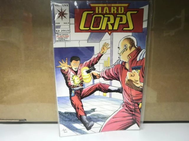 L8 Valiant Comics H.a.r.d. Corps #3 Feb 1993 Eternal Warrior #13 Aug 1993
