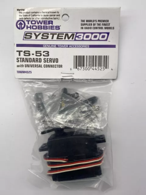 Tower Hobbies System 3000 TS-53 Standard Servo w/ Universal Connector TOWM4525