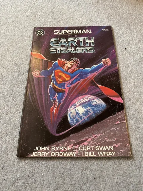 Superman The Earth Stealers, John Byrne, DC Comics TPB 