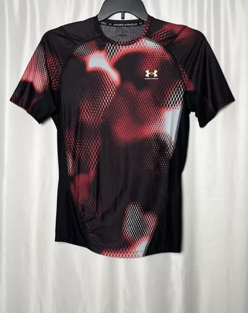 UNDER ARMOUR MEN’S Iso-chill Compression Printed Short -Sleeve T-Shirt ...