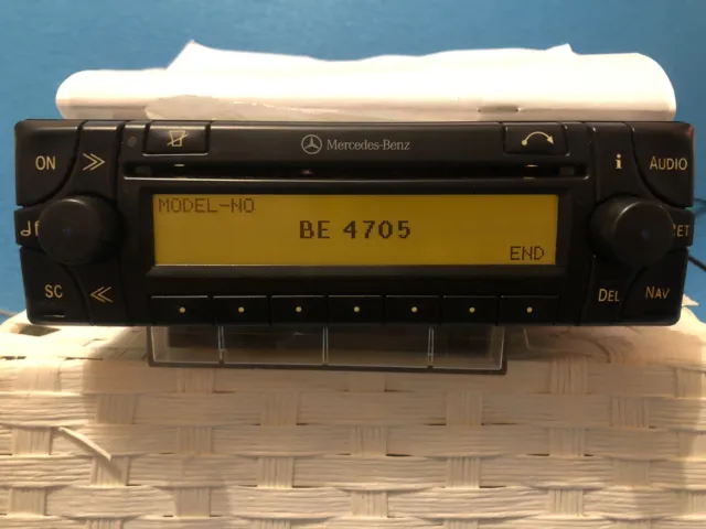 Mercedes Becker Navi Radio Audio 30 APS BE4705 R129 W124 W201 Oldtimer Youngtime