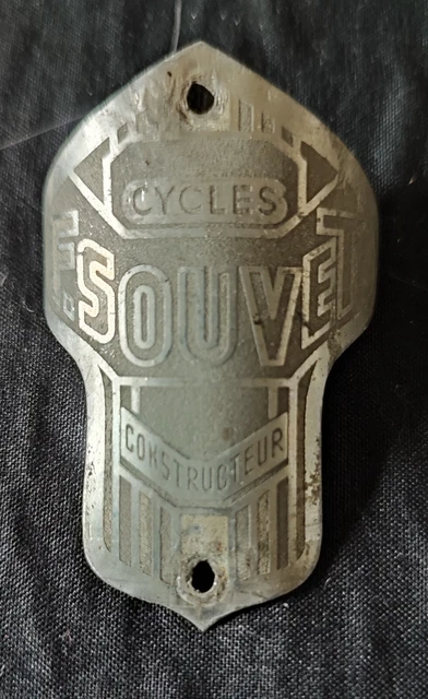 ANCIENNE PLAQUE DE Vélo Jb Louvet Loup Cycles & Moto Enamel Bicycle Plate Badge EUR 35,00 - FR
