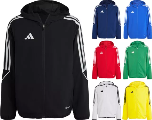 adidas Tiro 23 League Windbreaker Regenjacke Allwetterjacke Fußball Sport Kinder