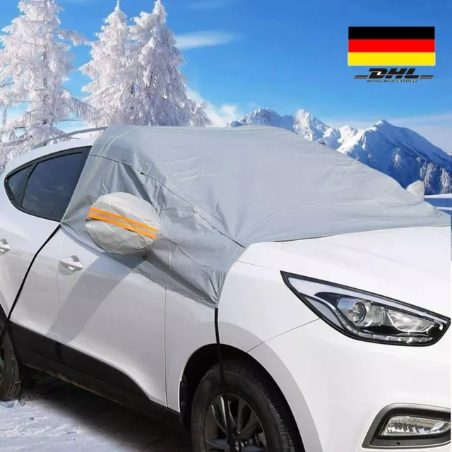 Auto Scheibenabdeckung Magnetisch Frontscheibe Sonne Frost Schnee Winter Schutz