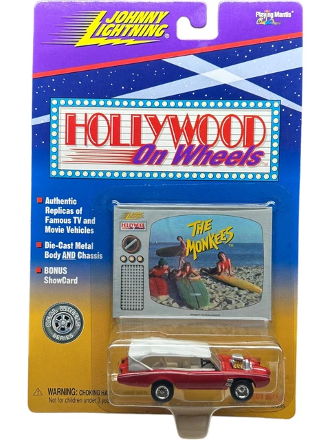 Johnny Lightning Hollywood On Wheels The Monkees Monkee Mobile Surfboard