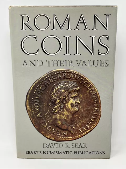 Roman Coins And Their Values by David R. Sear 1970 HC DJ Seaby’s Numismatic