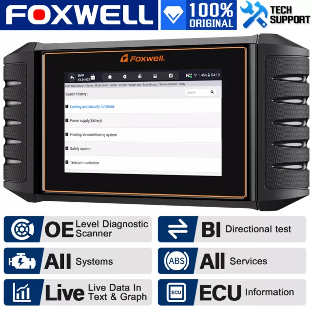 Foxwell NT710 Profi Kfz OBD2 Diagnosegerät Auto Alle System Scanner ABS EPB TPMS