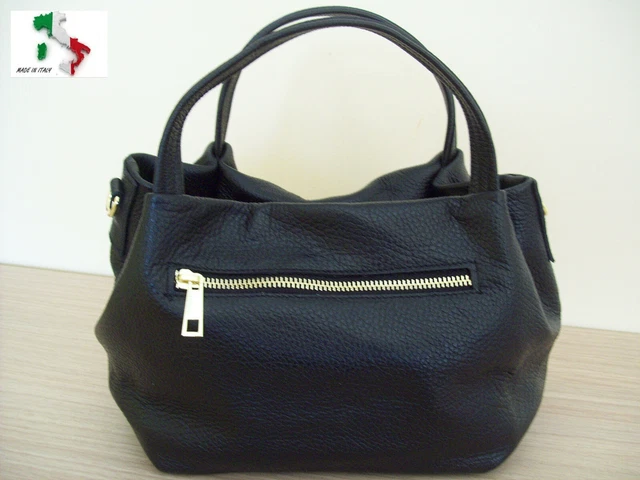 Vulkitty Borsa A Mano In Pelle PU Nera, Tracolla Regolabile Staccabile, Forma Rettangolare, Compatta E Cruelty-free - 4