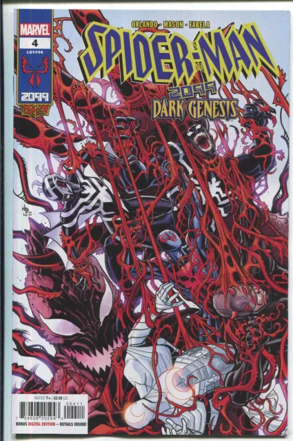 Spider-Man 2099: Dark Genesis #4 - Nick Bradshaw Main Cover - Marvel/2023