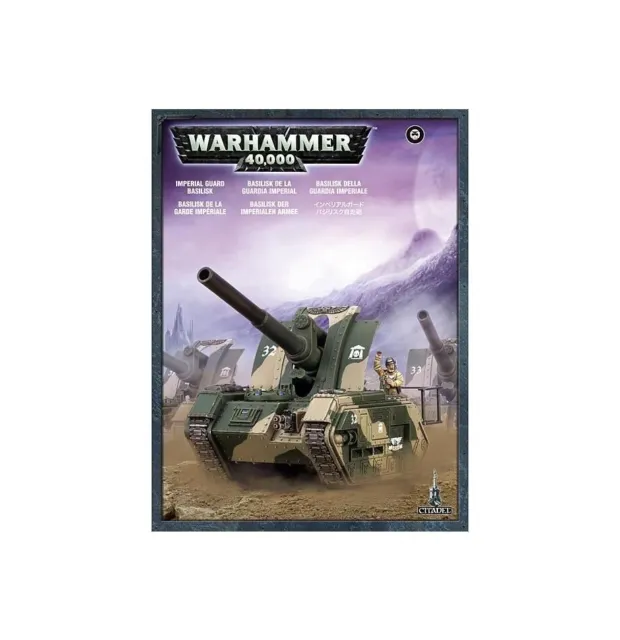 Warhammer 40k  Imperial Guard Basilisk - Brand new in Box