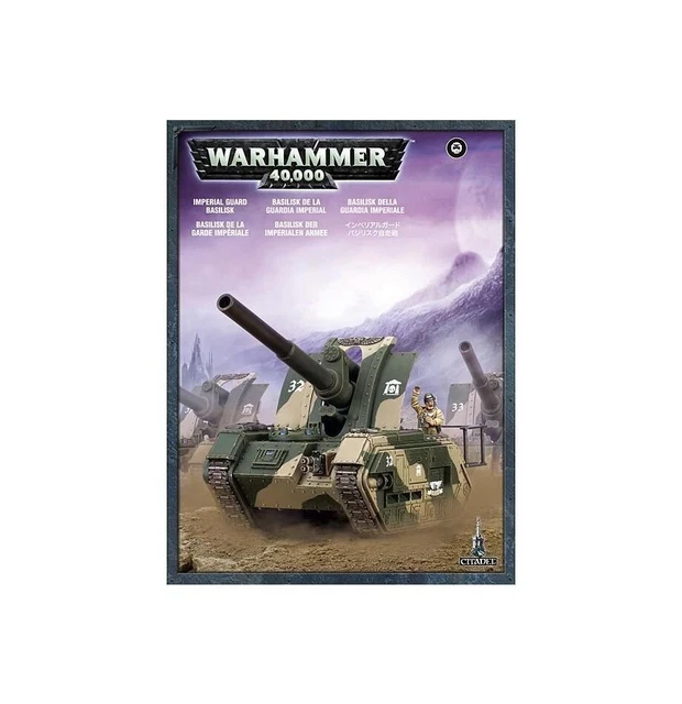 Warhammer 40k Imperial Guard Basilisk - Brand new in Box Warhammer 40k Imperial Guard Basilisk - Brand new in Box