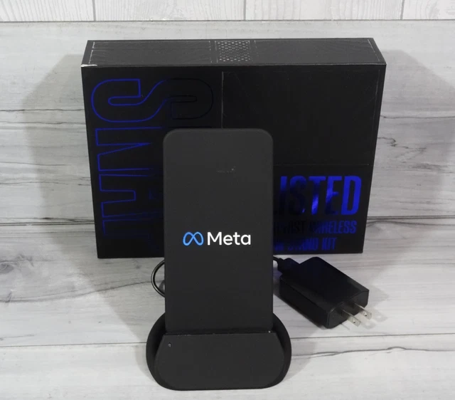 Meta Ul Listed Fast Wireless Power Bank Stand Kit *TESTED, WORKS*