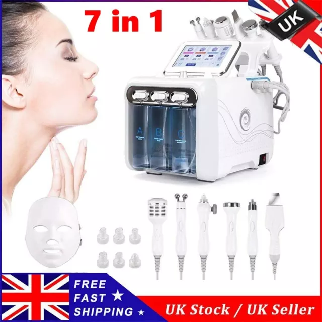 7in1 Hydra Dermabrasion Aqua Peel Clean Face Hydro Water Oxygen Jet Peel Machine