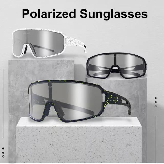 Photochromic Sunglasses Mens Womens Polarized Outdoor Sports Glasses Eyewear 2