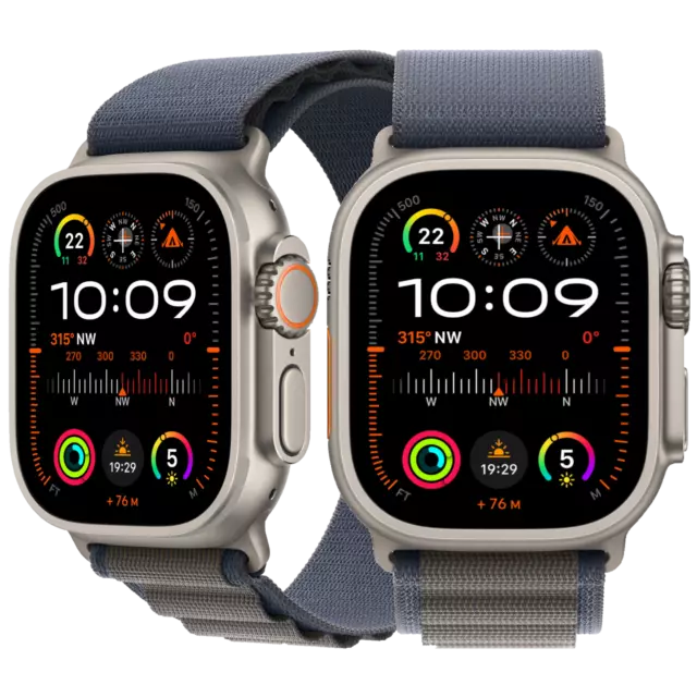 Apple Watch Ultra 2 (49MM) GPS/4G Cellular Titanium Good Condition
