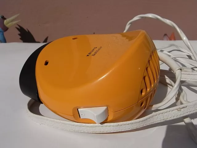 Klassiker " Krups Solitär 466 Haar - Trockner Fön " Design Yellow Hair Dryer