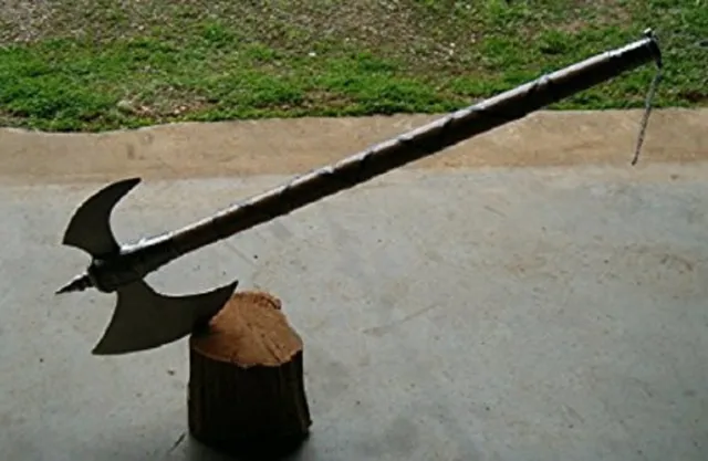Free Shipping !! 32"  Medieval Tribal  Battle Axe