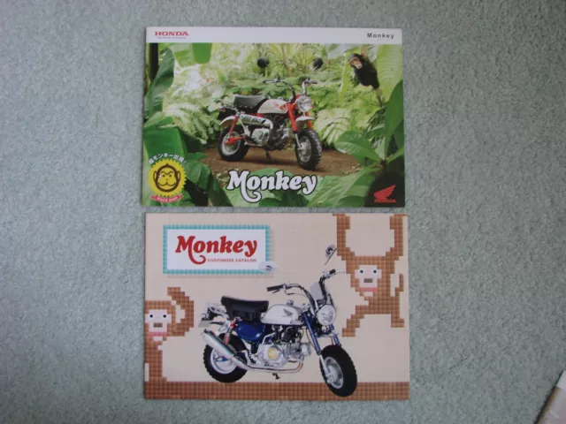 2010 Honda Z50 Monkey Japanese Sales Brochure With Customize Catalog