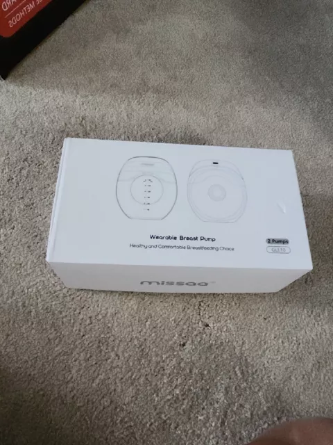 Missaa Wearable Electric Breast Pump  GLE 10 Fast Shipping Free