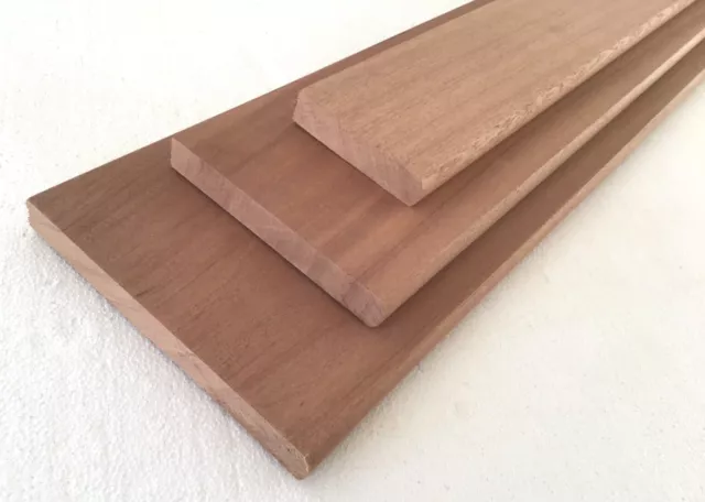 Sapele Mahogany Window Sill Solid Hardwood Windowboard 22mm Thick Various Sizes