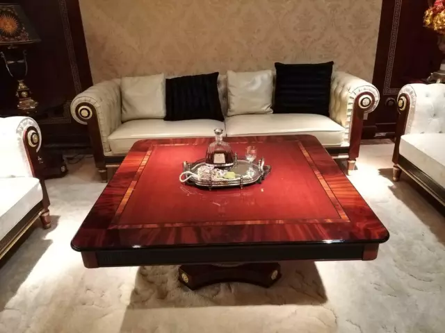 Edler Designer Klassischer Couchtisch Beistelltisch Sofa Wohnzimmer Tisch Tische