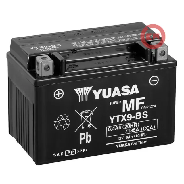 Batteria Originale Yuasa Ytx9-Bs Triumph Street Triple R 675 2008-2017