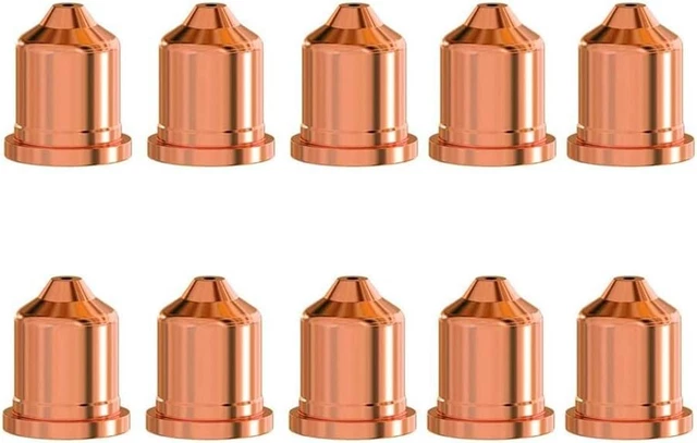 10 Pcs 220819 Plasma Cutter Nozzle Fit Hypertherm Powermax 45XP/65/85/105
