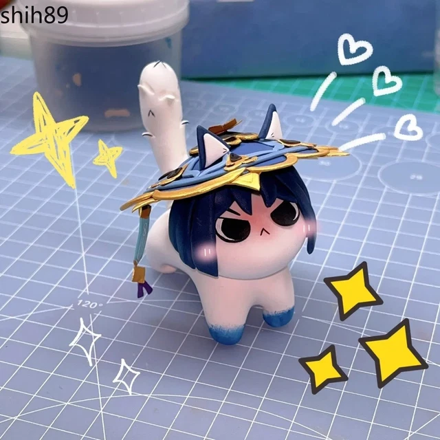 Genshin Impact Scaramouche Anime Cosplay Ornaments Ob11 Hat
