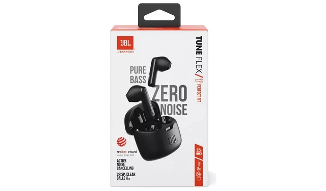 NUFLO BLUETOOTH ANC In Ear Earbuds NEW Active Noise Cancelling