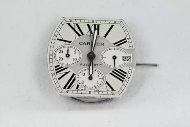 Cartier Roadster Chronograph 8510 Movement - Dial - Hands & Glass