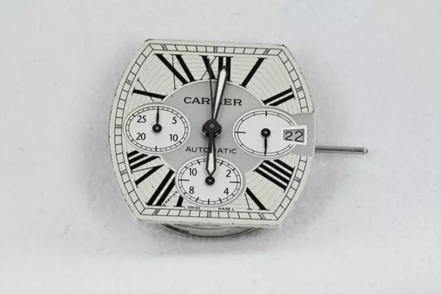 Cartier Roadster Chronograph 8510 Movement - Dial - Hands & Glass Cartier Roadster Chronograph 8510 Movement - Dial - Hands & Glass