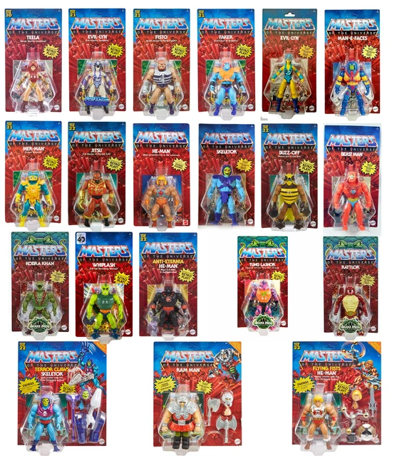 Masters of the Universe Origins Figuren  Skeletor He-Man Neu & OVP