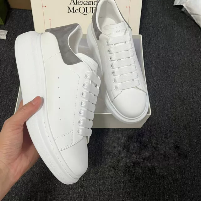 SCARPE ALEXANDER MCQUEEN bianche e grigio scamosciate dietro Taglia 35 46 EUR 140 00 PicClick IT