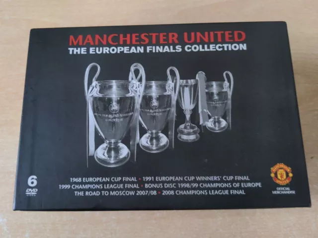 Manchester United - The European Finals Collection (DVD, 2011)