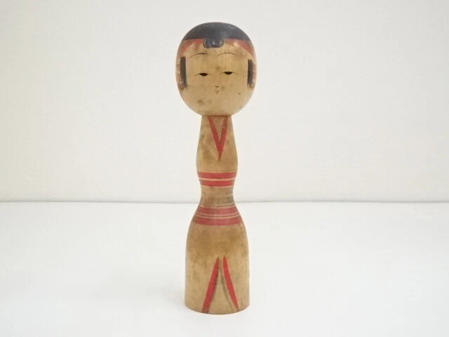 44177# TRADITIONAL JAPANESE CRAFT / KOKESHI DOLL (21.3 cm)/ ARTISAN WORK