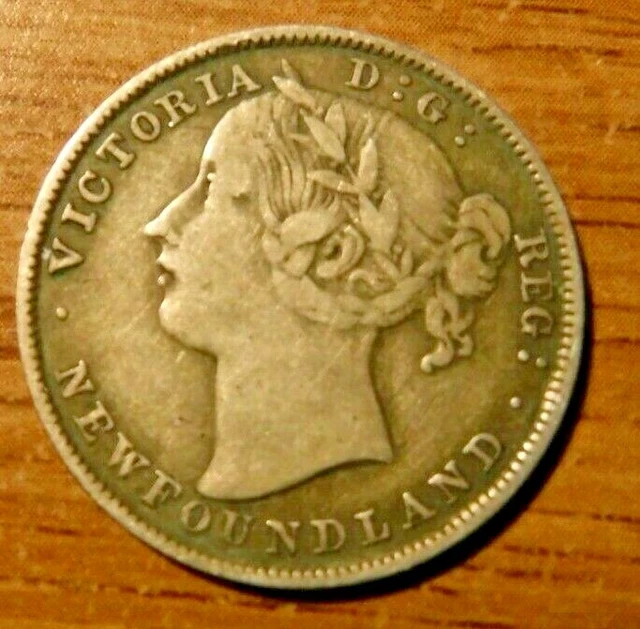1885 Newfoundland Twenty Cent Piece, Canada